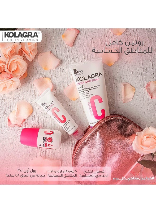 كولاجرا مجموعة العناية بالبشرة الحساسة من كولاجرا (روتين البيكيني والرول أون) - Image 2